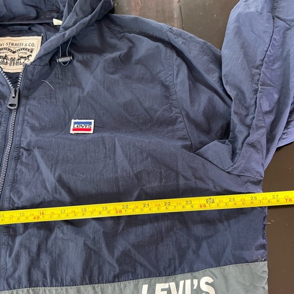Vintage Levi’s Windbreaker Windcheater Half Zip XL - Picture 5 of 6
